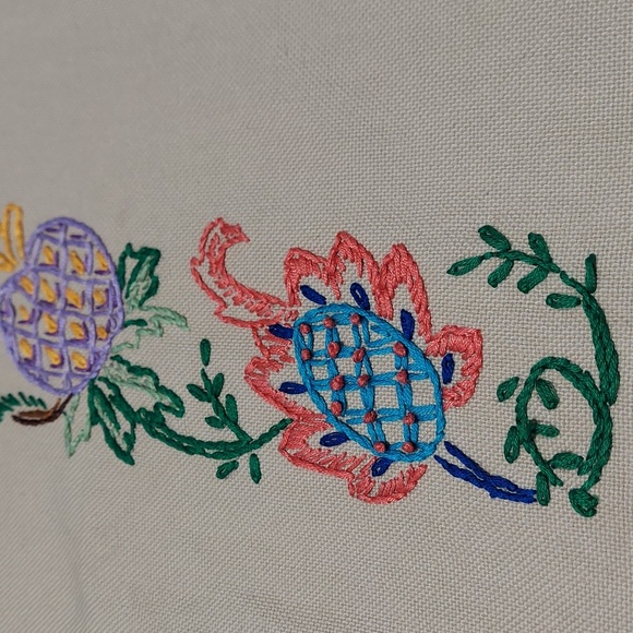 Beautiful Embroidery runner, Hand made(InvS112) - Picture 2 of 7